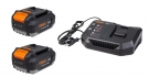 Startovací sada START SET-CMFL nabíječka+2 ks akumulátoru 4,0 Ah Narex CAMOUFLAGE 65406019