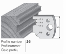 SP profilový nůž 26 Pilana