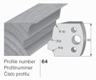 SP profilový nůž 64 Pilana