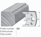 Omezovač profilového nože 02 Pilana