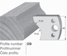 Omezovač profilového nože 09 Pilana