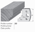 Omezovač profilového nože 20 Pilana