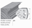 Omezovač profilového nože 21 Pilana
