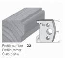 Omezovač profilového nože 32 Pilana