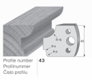 Omezovač profilového nože 43 Pilana