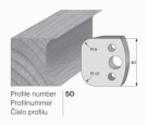 Omezovač profilového nože 50 Pilana