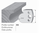 Omezovač profilového nože 65 Pilana