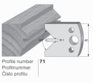 Omezovač profilového nože 71 Pilana