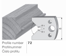 Omezovač profilového nože 72 Pilana