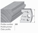 Omezovač profilového nože 81 Pilana