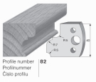 Omezovač profilového nože 82 Pilana