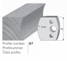 Omezovač profilového nože 87 Pilana