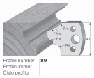 Omezovač profilového nože 89 Pilana