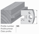 Omezovač profilového nože 95 Pilana