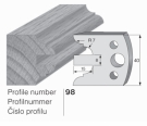 Omezovač profilového nože 98 Pilana